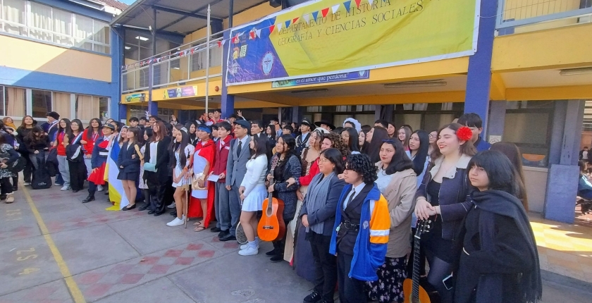 En la Semana de la Historia los alumnos/as participaron en la caracterización de personajes históricos “Yo Soy”